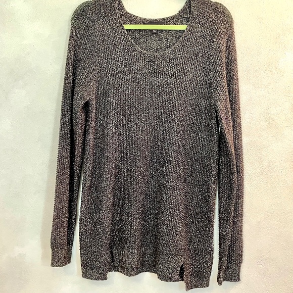 Rock & Republic Metallic Gold and Black Sweater Size S - Picture 1 of 11